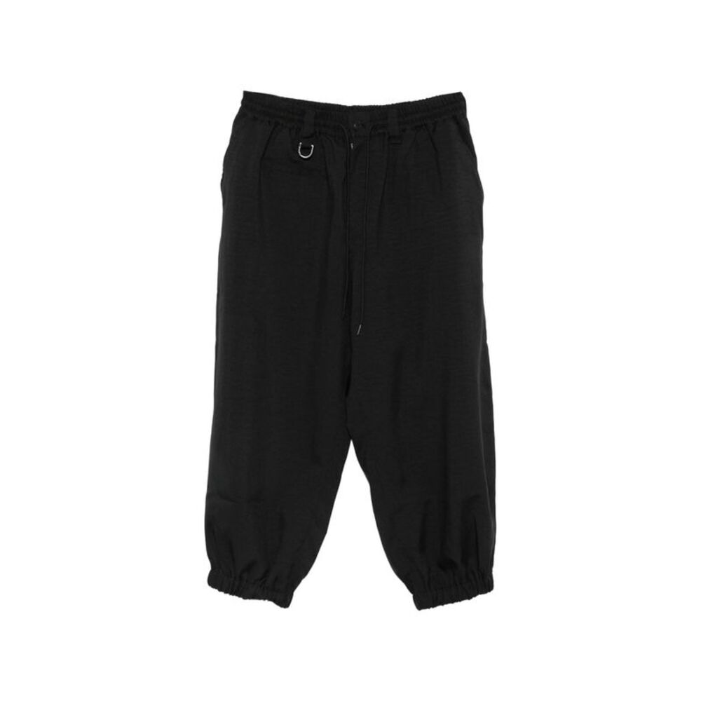 Y-3 Black Trousers - Regular & Straight-Leg Trousers Men